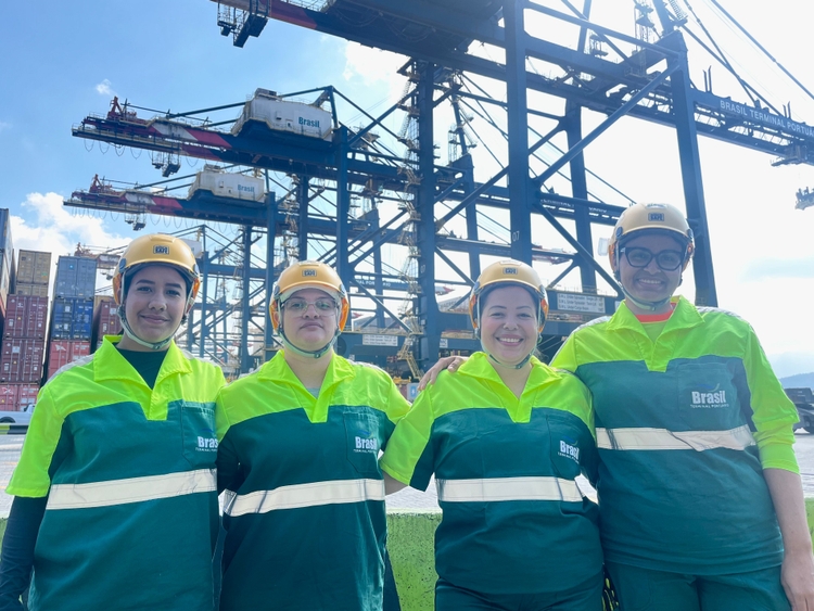 BTP becomes the first container terminal in Brazil with the highest number of female onboard operators